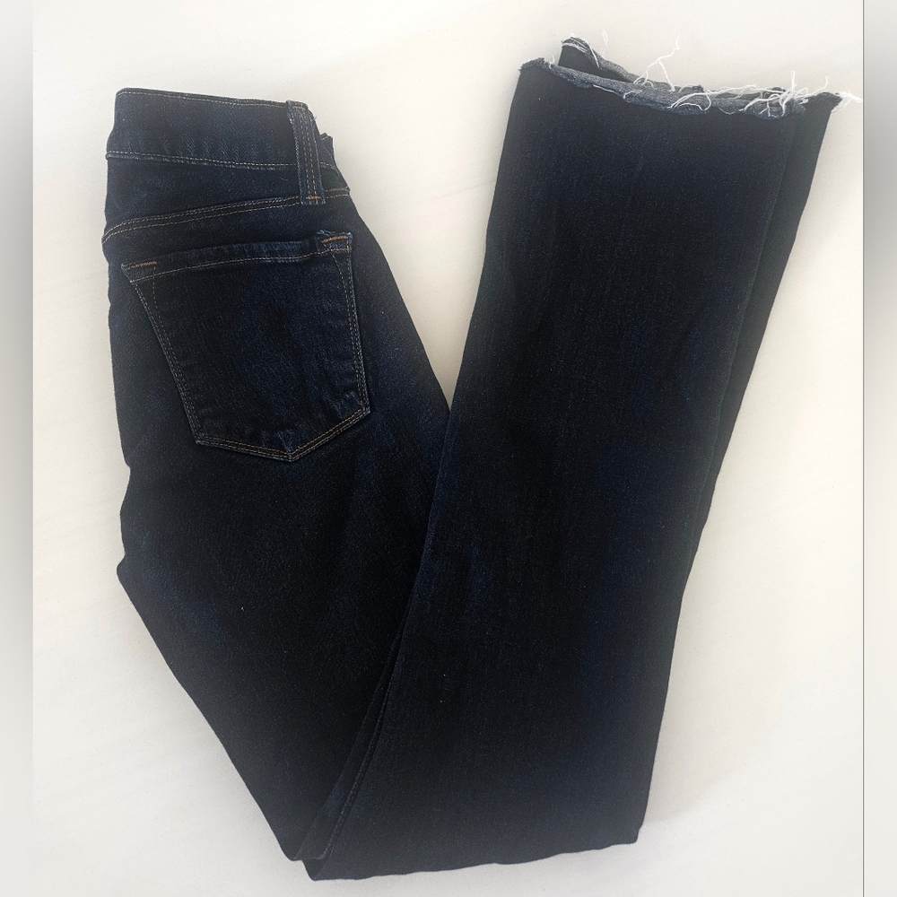 J Brand Dark Blue Flared Jeans - Picture 4 of 7
